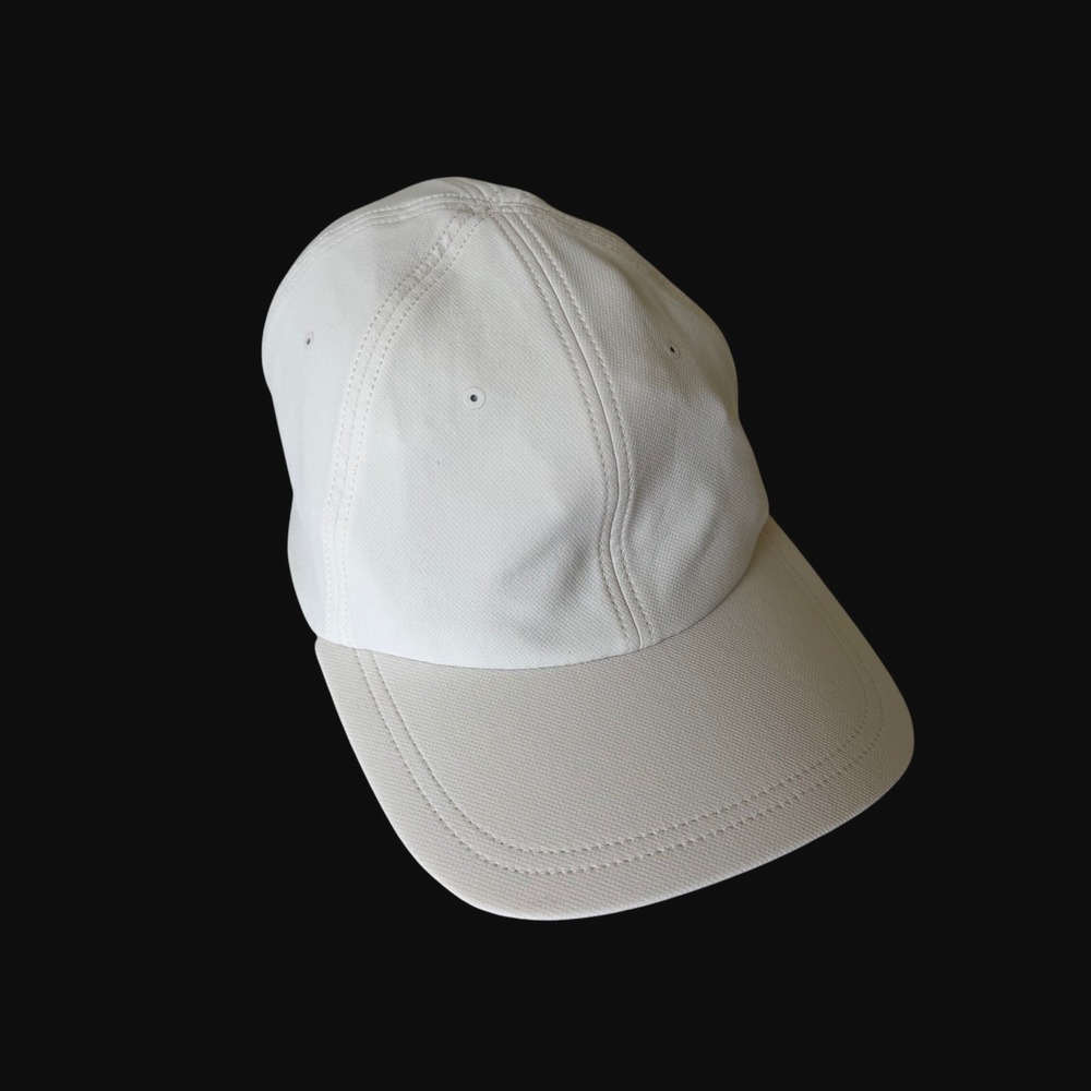 Lululemon Fast and Free Running Hat White Adjustable Performance Cap LM9AM4S